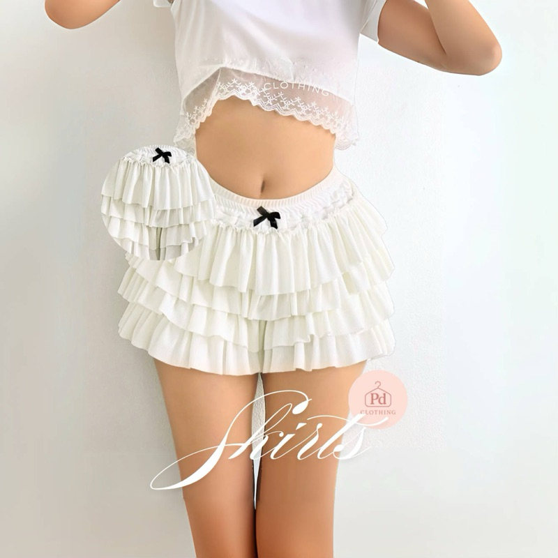 มีส่งด่วน !! กางเกง กระโปรง ระบาย 4 ชั้น - รูปที่ 5