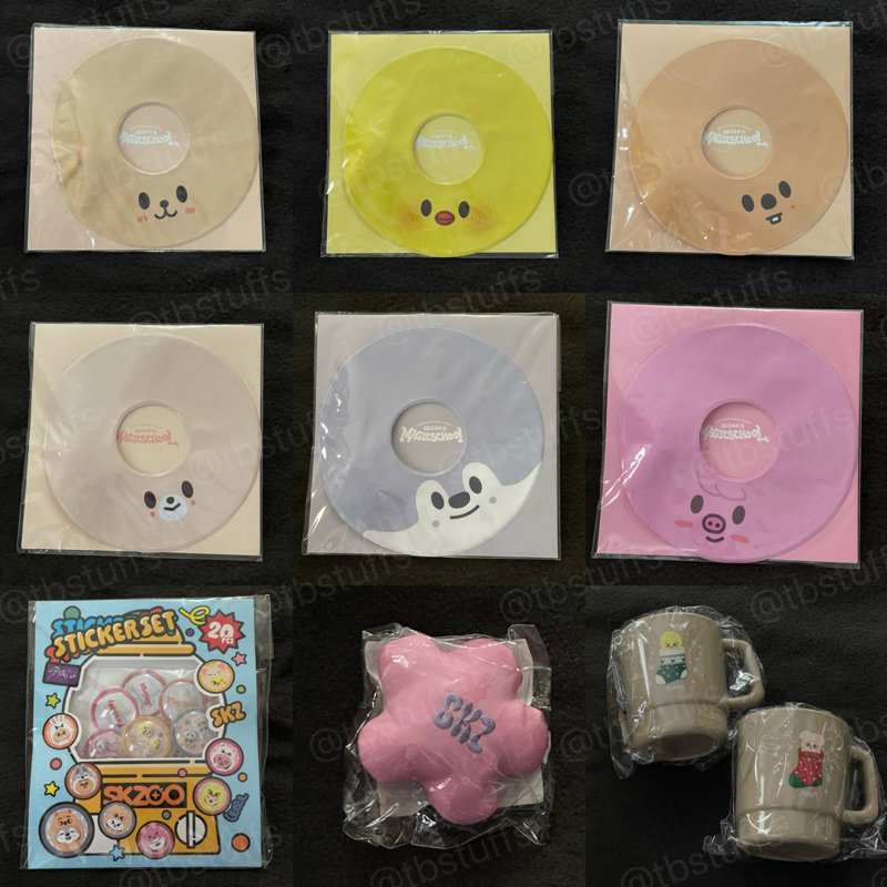 ของสะสม Stray Kids เด็กหลง SKZOO BbokAri PuppyM magic school xmas airful Toy World แฟนมีตญี่ปุ่น