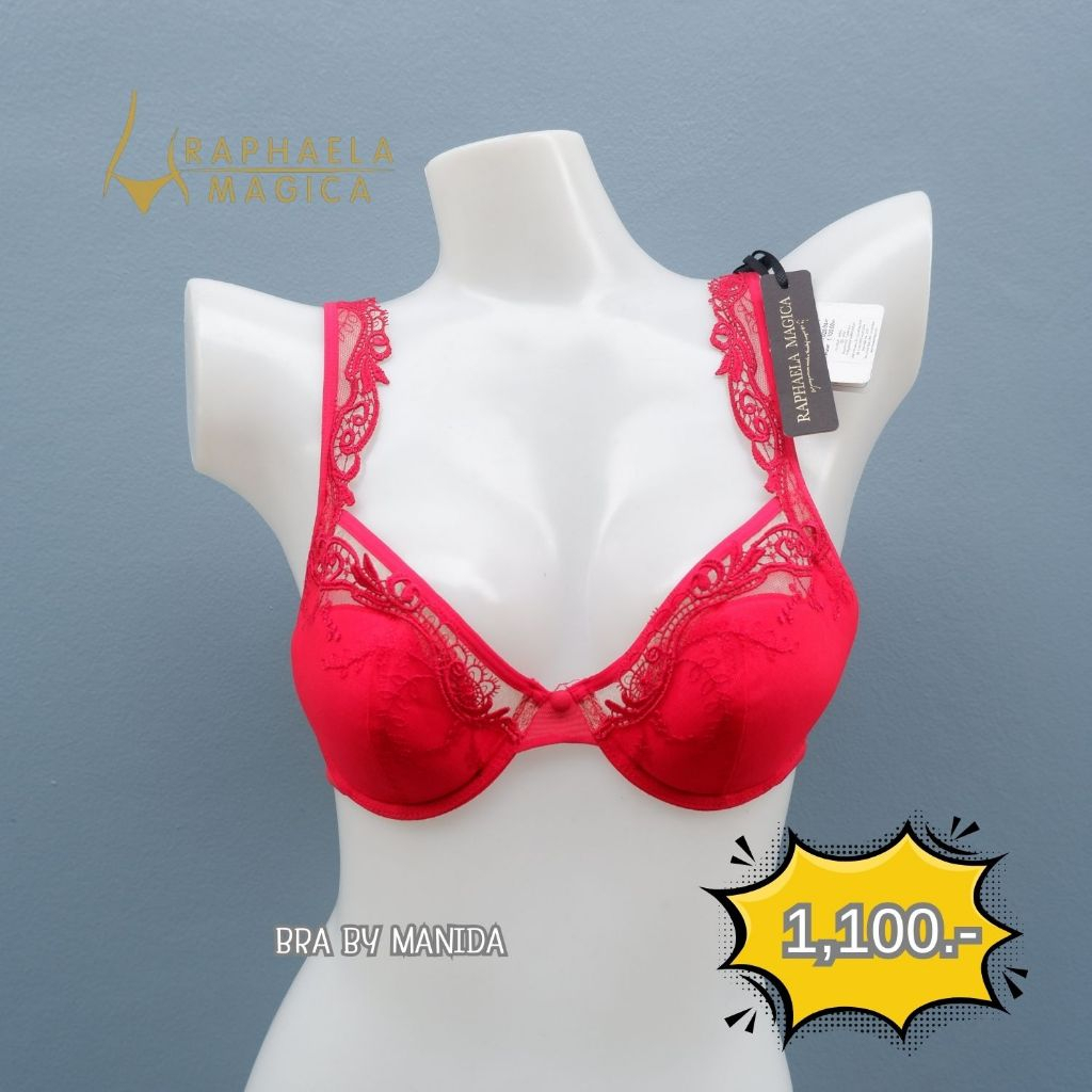 Raphaela Magica - RMB018   YVETTE NOUVEAU UNDERWIRE PUSH UP BRA