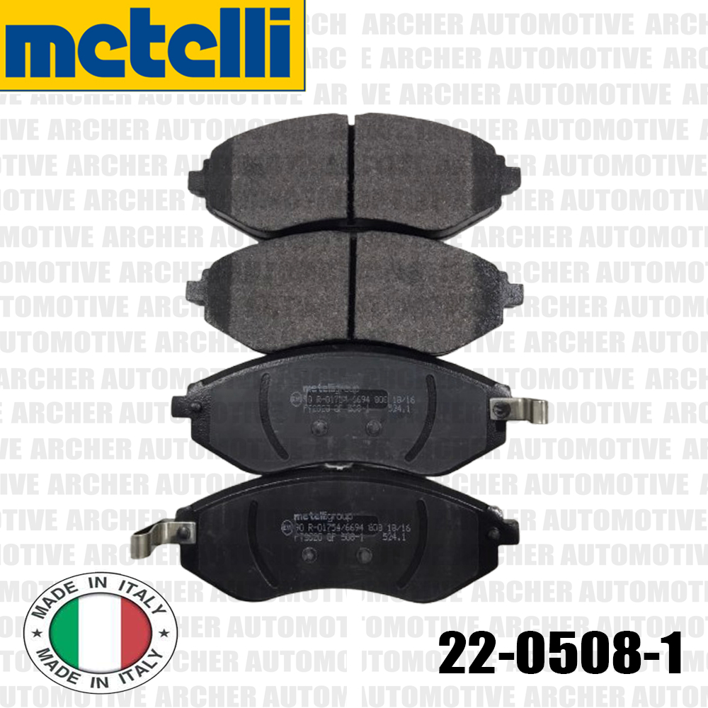 ผ้าเบรก หน้า (brake pad) CHEV Asia Aveo I 1.4 16v LS/LT 05-1