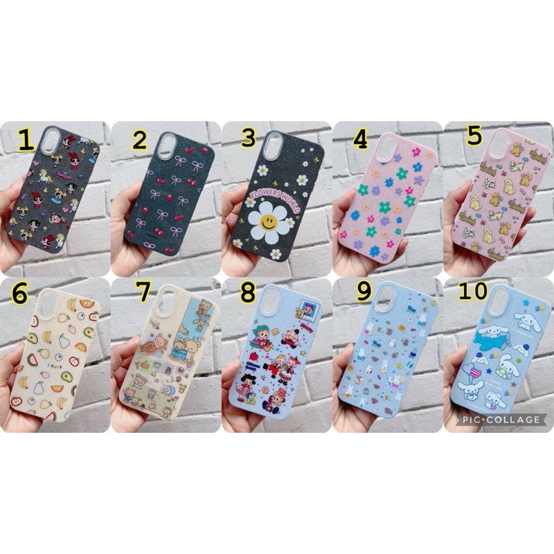 เคสกากเพชรลายใช้สำหรับVivoรุ่นV50/V40/V40pro/V40lite/Y200/Y39/Y04/Y19S/Y29S/Y28