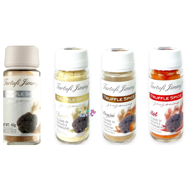 Tartufi Jimmy ผงทรัฟเฟิล (4 แบบ) Truffle Spice 45g Cheese spicy Porcini
