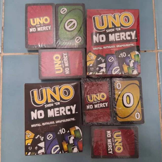 พร้อมส่ง อูโน่ no mercy การ์ดเกม กล่องกระดาษ การ์ด+4 +6 +10 แลกกับใครก็ได้ ไพ่ Uno การ์ดเกมส์
