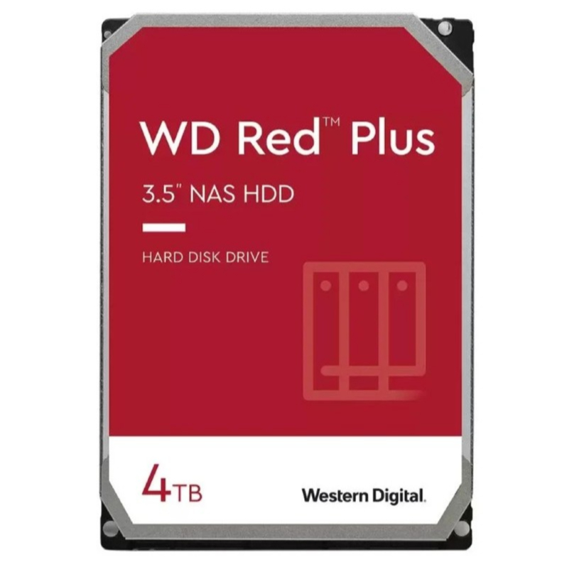 WD RED PLUS 4TB 5400RPM SATA3 (WD40EFPX) HDD