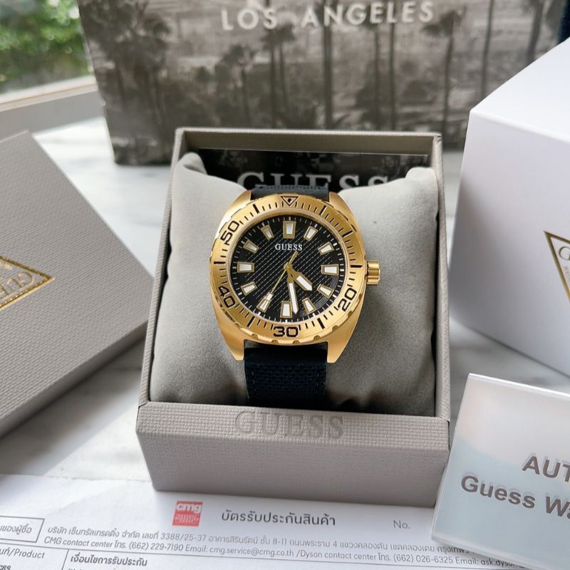🌻นาฬิกา Guess GW0715G3M EAST Black