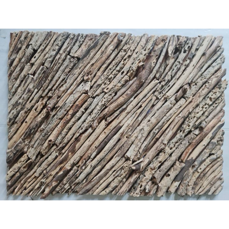Driftwood Frameงานประดิษฐ์ใช้ตกแต่งผนังสไตล์ย้อนยุค(ขนาด50x70cm.)