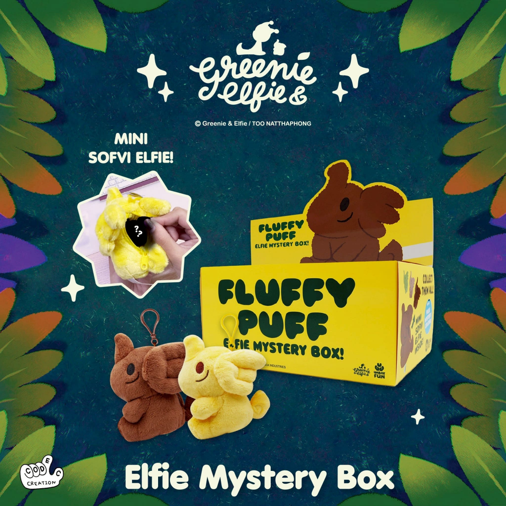 FLUFFY PUFF ELFIE MYSTERY BOX