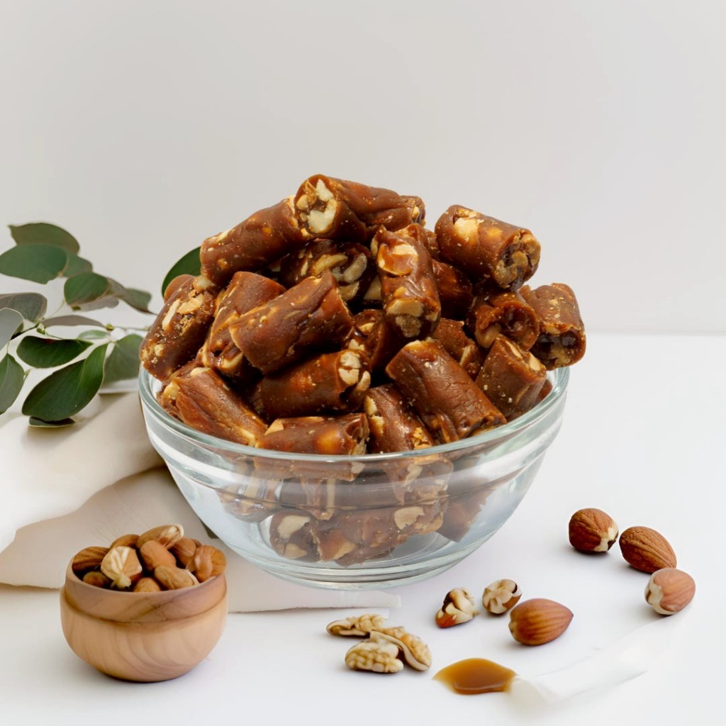 ทอฟฟี่อัลมอนด์ ปราศจากนม เป็นธรรมชาติ ไม่ใส่สารกันเสีย - รูปที่ 2