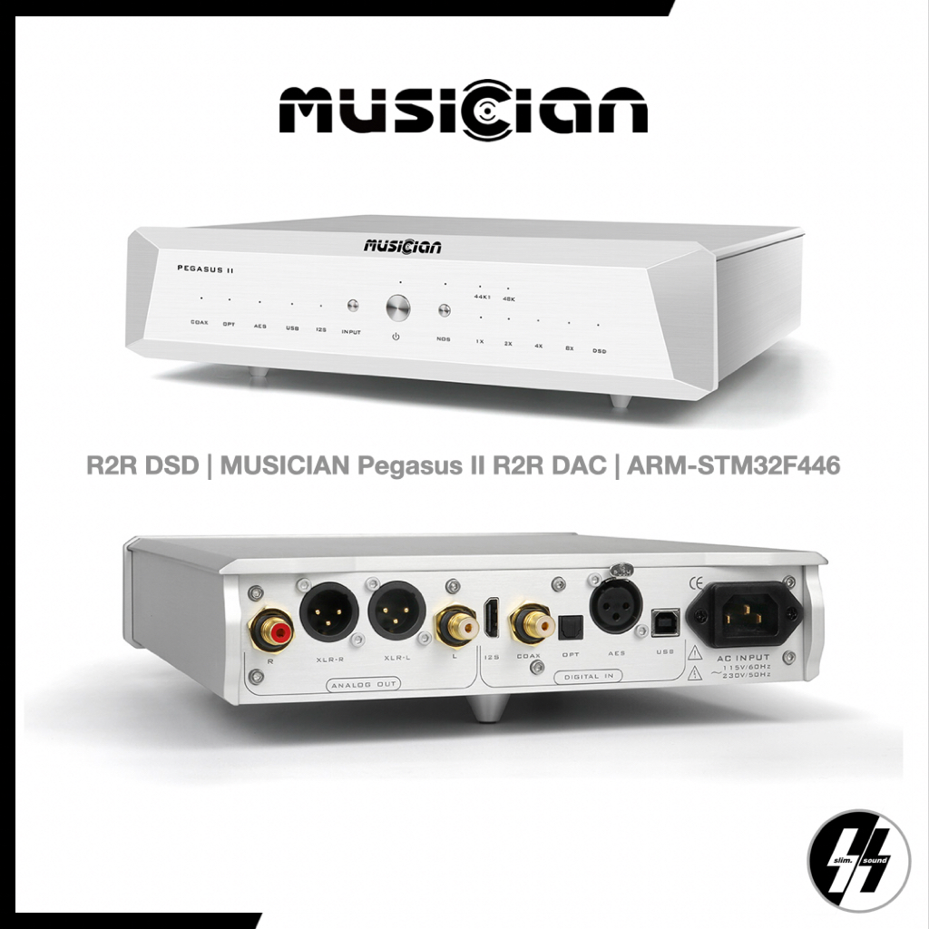 R2R DAC | MUSICIAN Pegasus II R2R DAC | ARM-STM32F446 (โปรดเช็คสต๊อก)