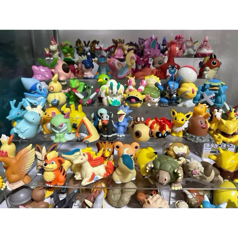 โปเกม่อน งานสวมนิ้ว ของสะสม สินค้ามือ2 มีร่องรอยบ้างนะคะ