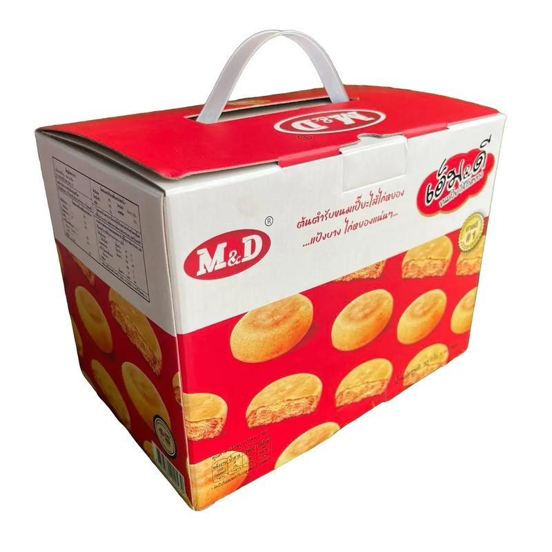 ขนมเปี๊ยะไส้ไก่หยอง ชุดสุดคุ้ม 48 ชิ้น ชิ้นละ 30 กรัม [ Ddshop ] M&D