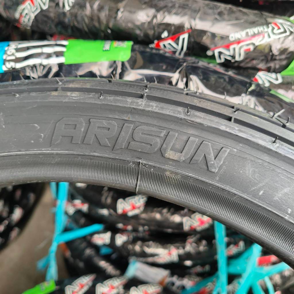 ยางนอก มอเตอร์ไซค์ ยี่ห้อ Arisun ขนาด 2.25-17 ลายตรง H615 แบบใช้ยางใน สินค้าผลิตในไทย ส่งสินค้าทุกวัน ราคา ถูกที่สุด ดีลบีเคเค แกลเลอรีภาพที่ 3