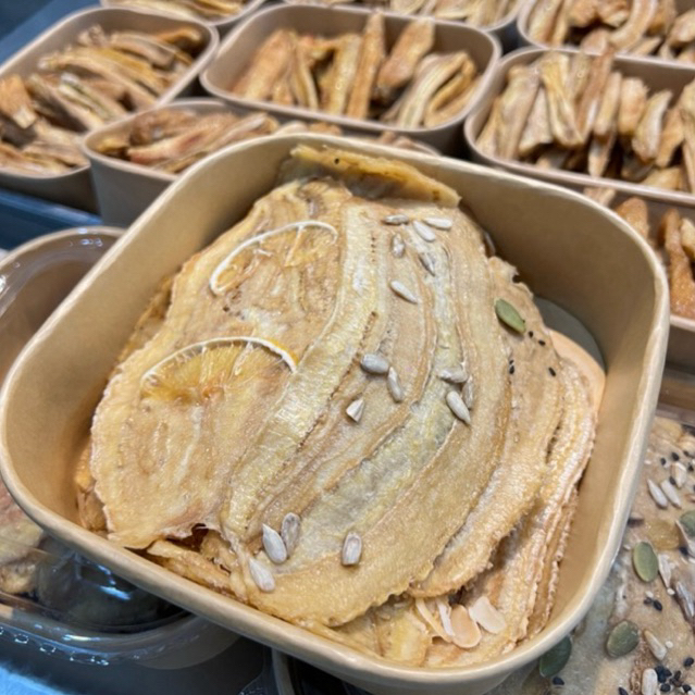 กล้วยหนึบแผ่นใหญ่ (400 g.) On top ธัญพืชผลไม้ ทุกอย่างธรรมชาติ กล้วยน้ำว้าชาวบ้านปลูกเอง อร่อยนะเธอ - รูปที่ 2