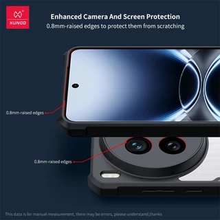 XUNDD เคส ใช้สำหรับ VIVO X300 X300 Pro X200 Pro Case VIVO X200 Ultra เคสโทรศัพท์แม่เหล็ก 360องศา พร้อมขาตั้ง ปรับหมุนได้