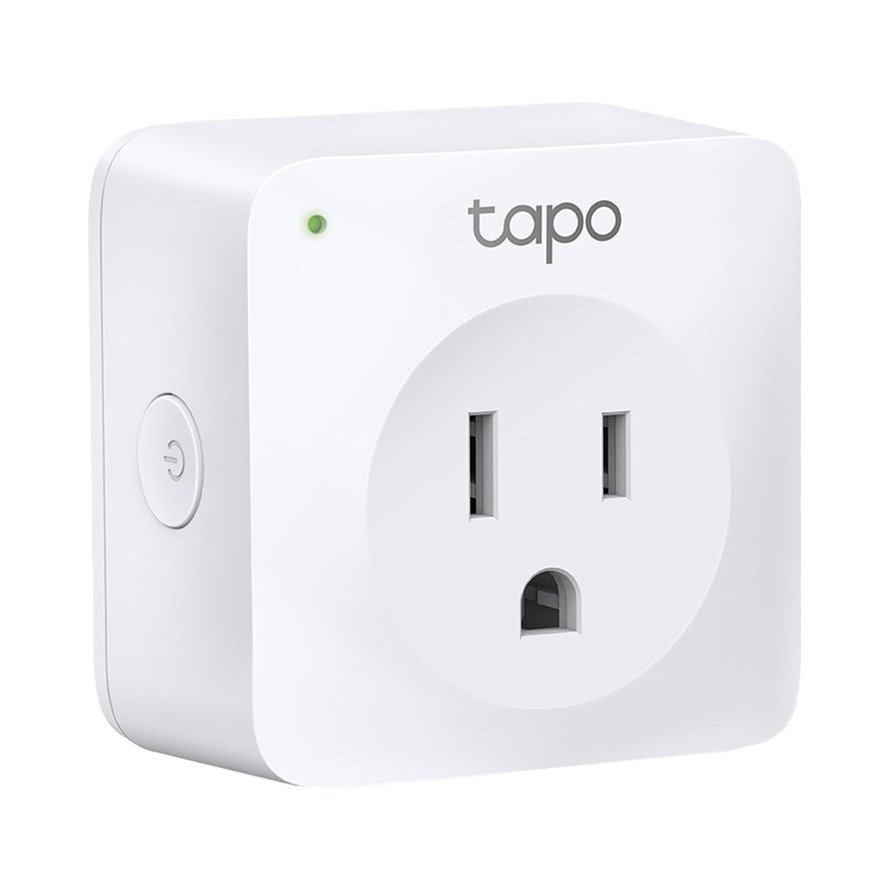 ปลั๊กไฟอัจฉริยะ TP-Link Wi-Fi Smart Tapo P100 ตั้งเวลา เปิด-ปิดด้วยการสั่งการผ่านแอป Tapo