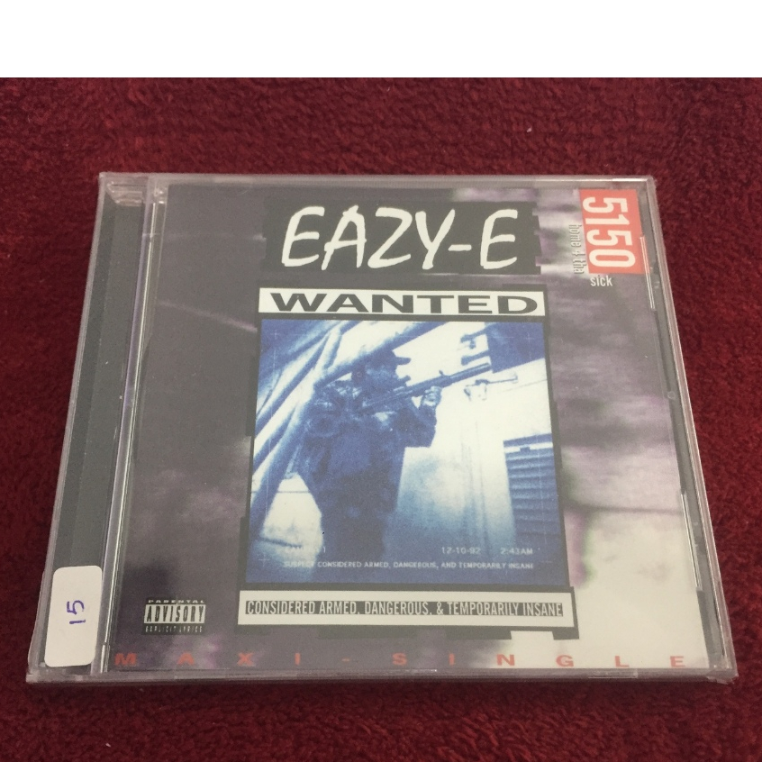 CD Eazy-E - 5150: Home 4 Tha Sick สภาพตามปก 26-7