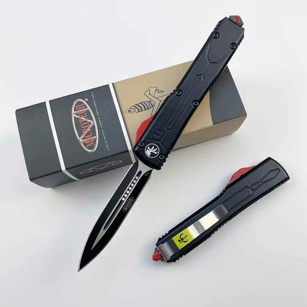 มีดกระโดดตรง Bounty Hunter UT85 วัสดุก้านโลหะผสมสังกะสีการบินพร้อมที่หาง Window Breaker