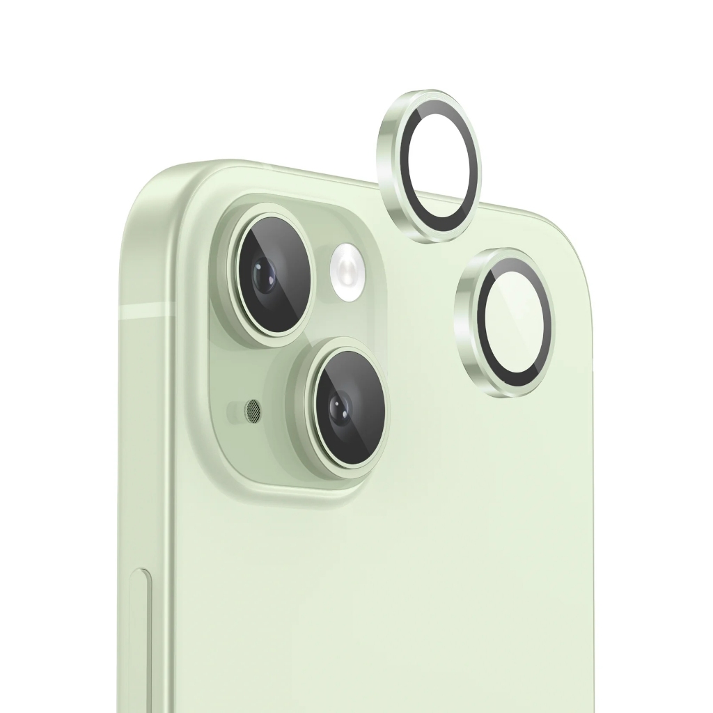 ✨ QUARRY กันรอยกล้องไอโฟน iPhone 15 / 15 Plus กันเลนส์กล้องไอโฟน15 iPhone15 Plus Camera Lens Protector
