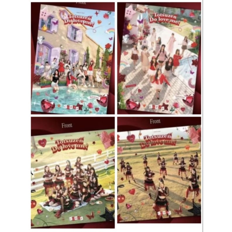 CGM48 ฟตบ/CD  Jacket A /B Totsuzen Do Love Me CGM48 ไม่แกะ/แกะแล้ว
