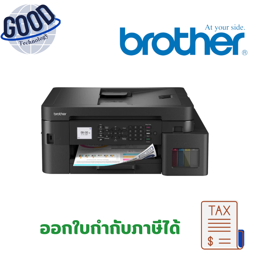 BROTHER เครื่องพิมพ์มัลติฟังก์ชันอิงค์เจ็ท (  รุ่น MFC-T930DW ) สีดำ