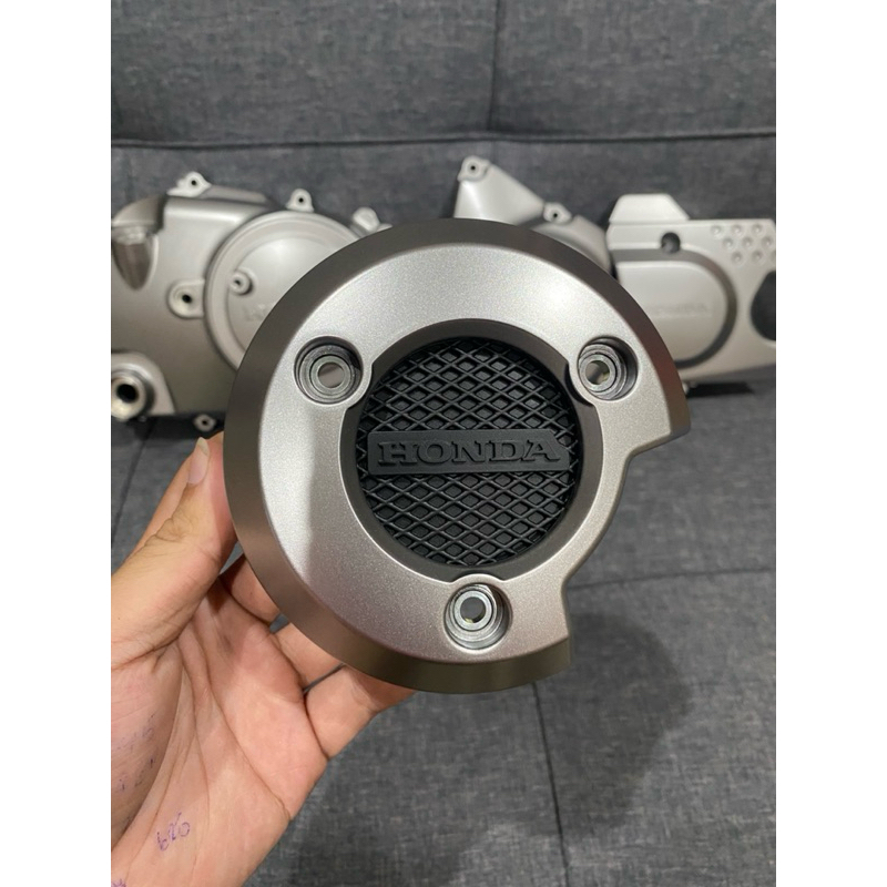 ฝากลมCT125 ตัวเก่าทั้งนอก-ใน 2ชิ้น ฝาครอบฝังครัชแท้เบิกศูนย์