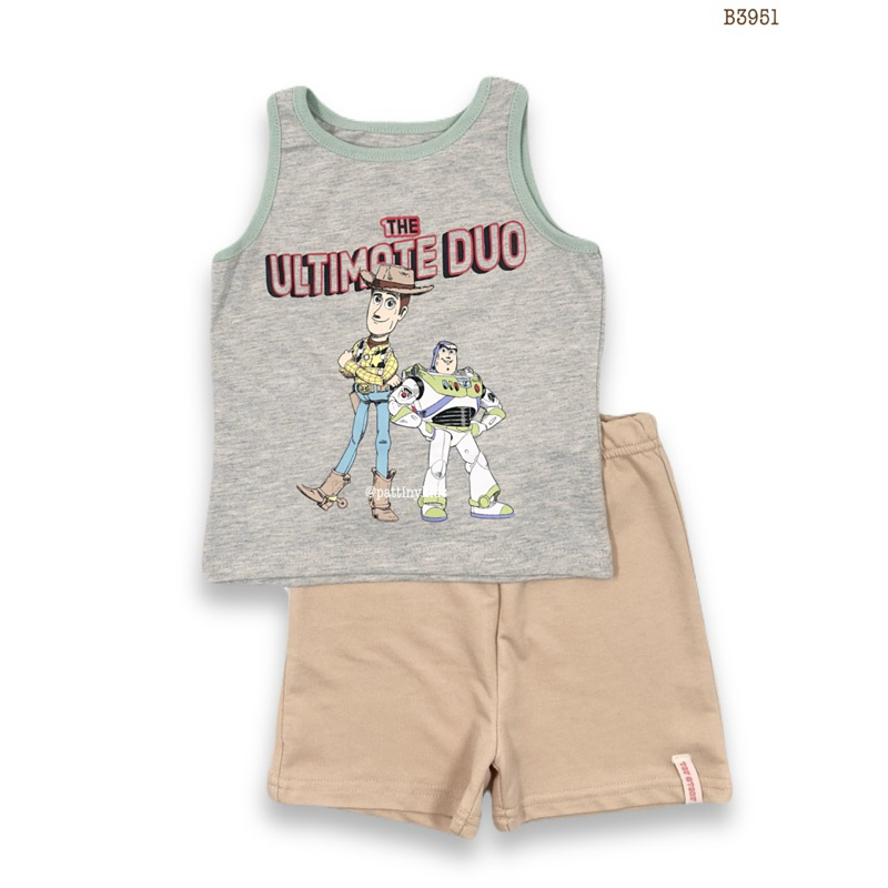 𝐃𝐢𝐬𝐧𝐞𝐲 •𝐏𝐢𝐱𝐚𝐫 𝐓𝐨𝐲 𝐒𝐭𝐨𝐫𝐲 ชุดเช็ต 2 ชิ้น(เสื้อ+กางเกง3T-5T