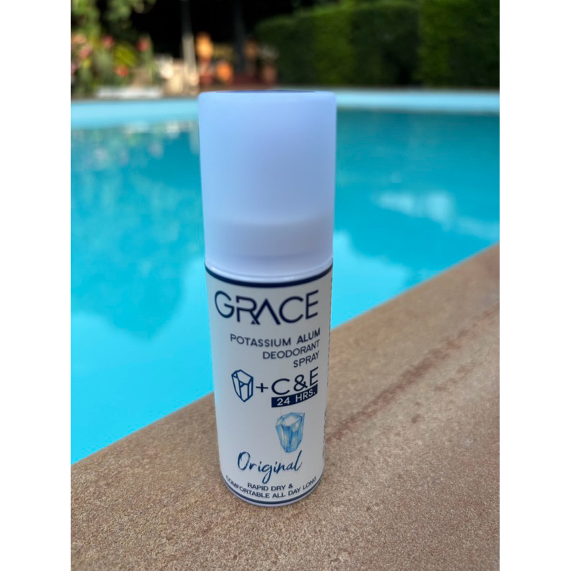 Grace เกรซ สเปรย์สารส้ม สูตร Original ระงับกลิ่นกาย 50 มล.