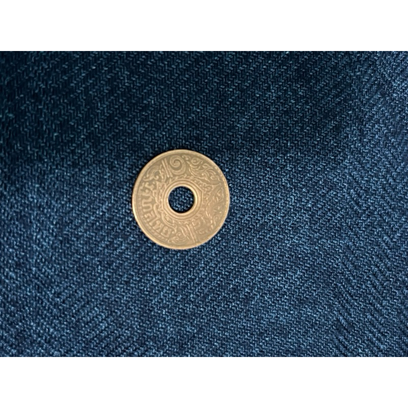 เหรียญสตางค์รูทองแดงปี2484หายาก