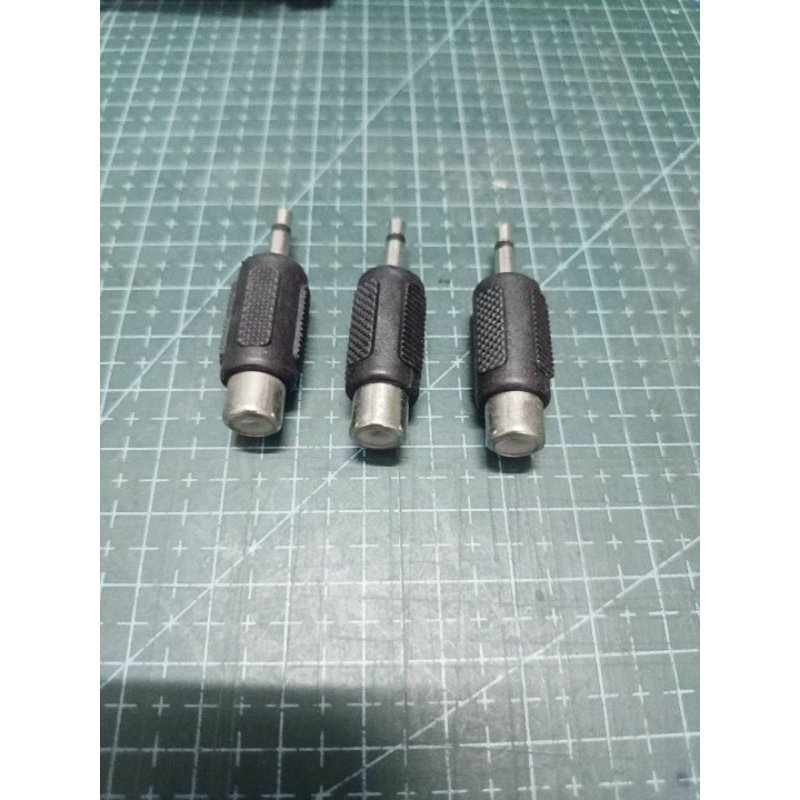 แจ็ค TR-mono3.5 ท้าย RCA  1ตัว