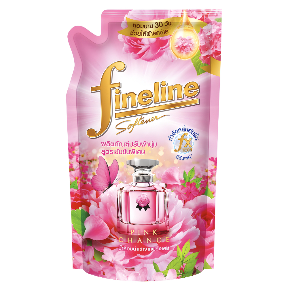 FINELINE น้ำยาปรับผ้านุ่ม 450 มล. – Joyful Life, Sweet Scent, Tender Scent, White Tea, White Rose - รูปที่ 2