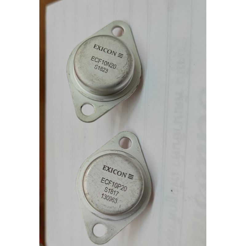 มอสเฟต 10N20 10P20 EXICON  ECF10N20 ECF10P20 ขายเป็นคู่MOSFET