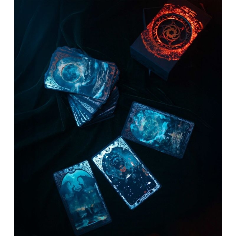 Dark Abyss Tarot ไพ่ยิปซีแท้แนวดาร์กแฟนตาซี ไพ่ทาโร่ต์ ไพ่ยิปซี Tarot cards decks