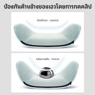 【หมอนรถยนต์ 3-in-1】หมอนรองคอ+หมอนรองเอว+หมอนพิงหลัง โฟมความจำ นุ่มพิเศษ ปรับระดับได้ ลดเมื่อยล้า ทุกการเดินทาง
