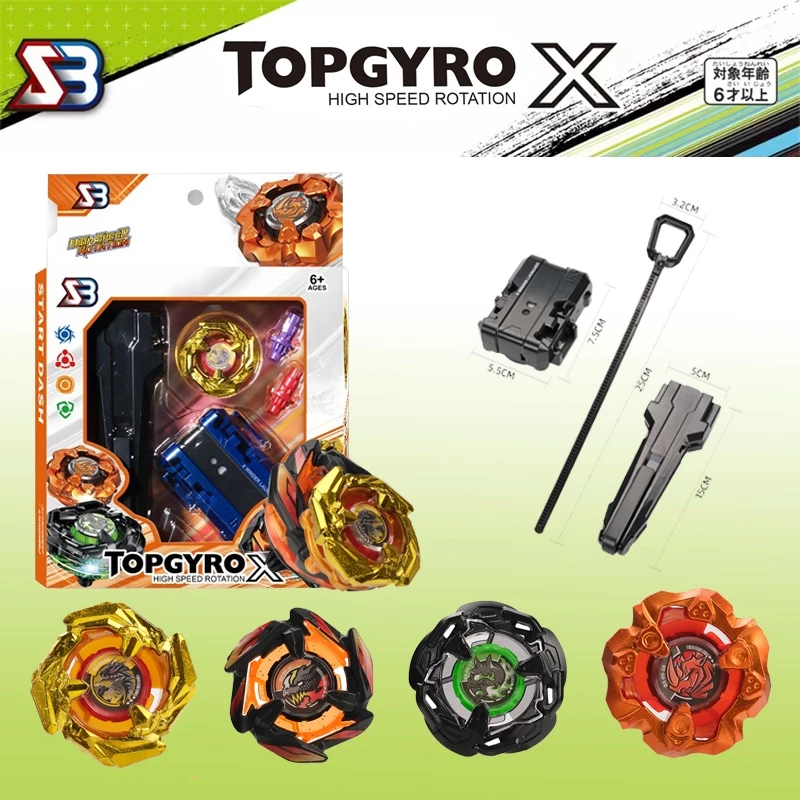 ลูกข่าง TOPGYRO X ชุดลูกข่างมาพร้อมกับด้ามจับ ตัวยิง และลูกข่าง โดยมีตัวเลือกให้เลือกหลายแบบ thumbnail 9