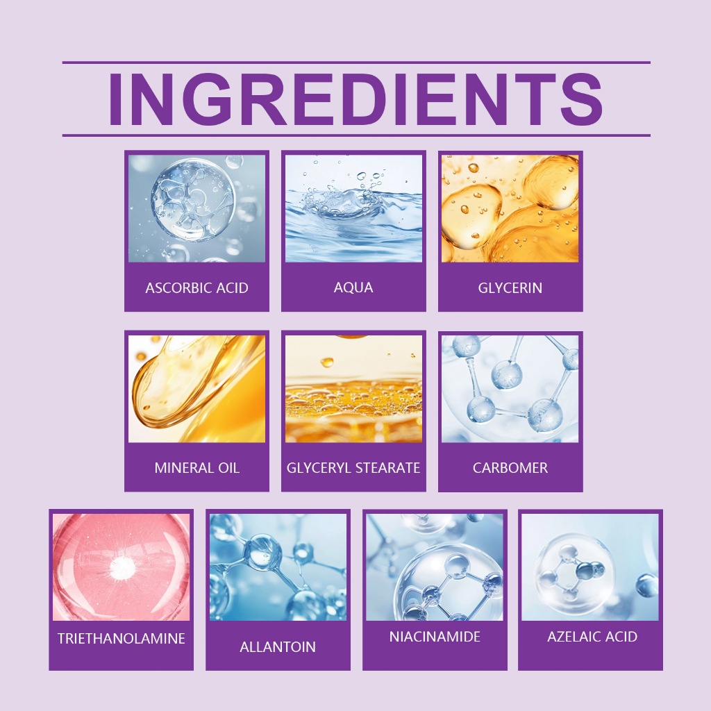 OUHOE 12% Azelaic Acid ครีมแต้มสิว Acne Cream เจลแต้ม สิวอักเสบ สิวหนอง สิวซีสต์ ลดโอกาสเกิดรอยดำรอยแดง อ่อนโยน - รูปที่ 4