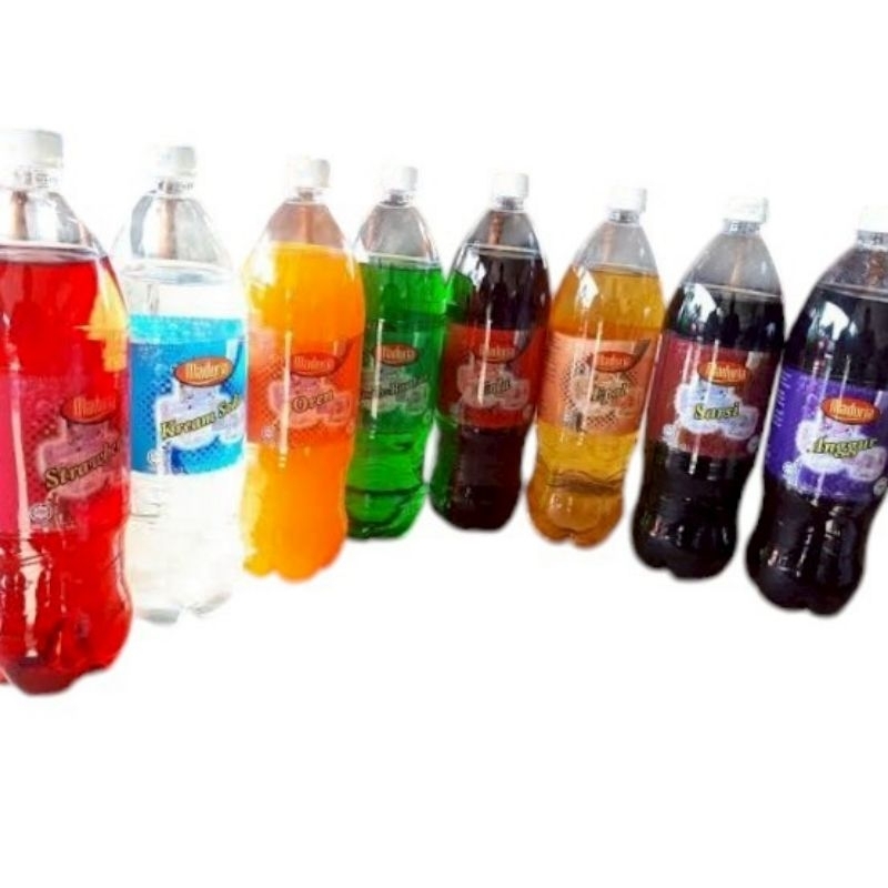 น้ำอัดลมมาดูเรีย 1.25 L. มาเลย์ 1 แพ็ค มี 12 ขวด