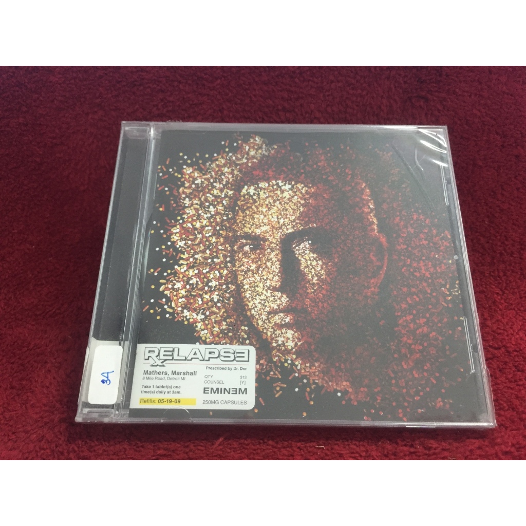CD Eminem – Relapse สภาพตามปก 26-165