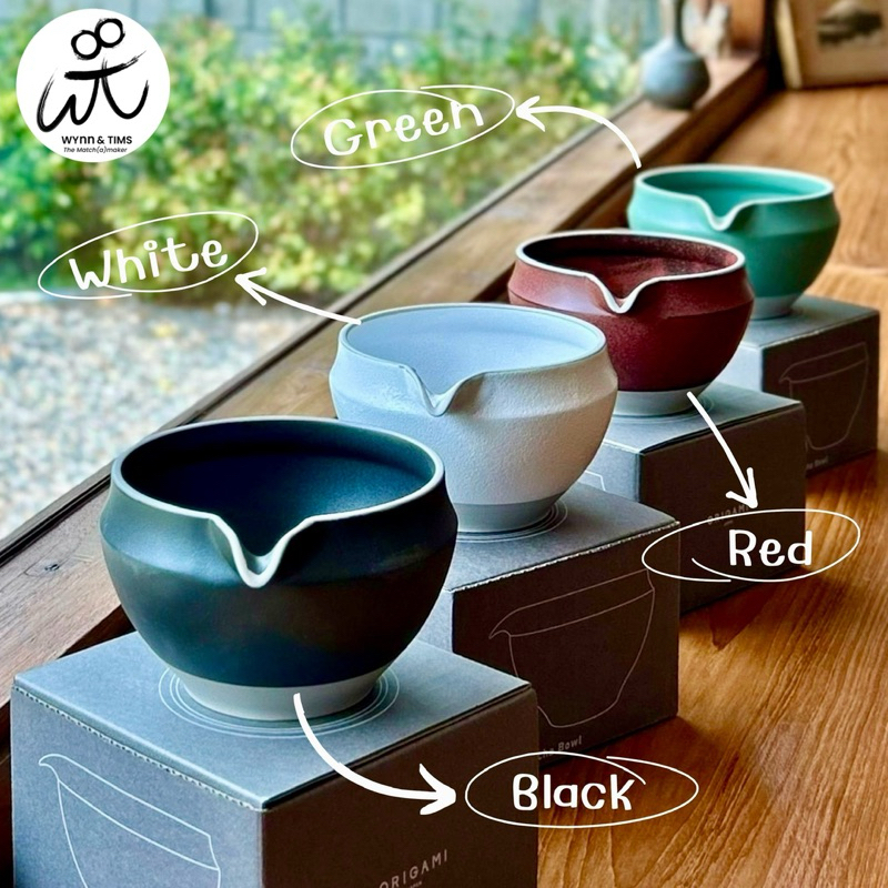 [พร้อมส่ง] Origami Matcha Bowl  🇯🇵