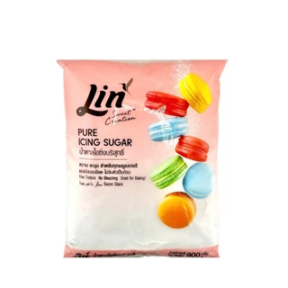 Lin Pure Icing Sugar 900 g. ลิน น้ำตาลไอซิ่งบริสุทธิ์ 900 ก. #1105002