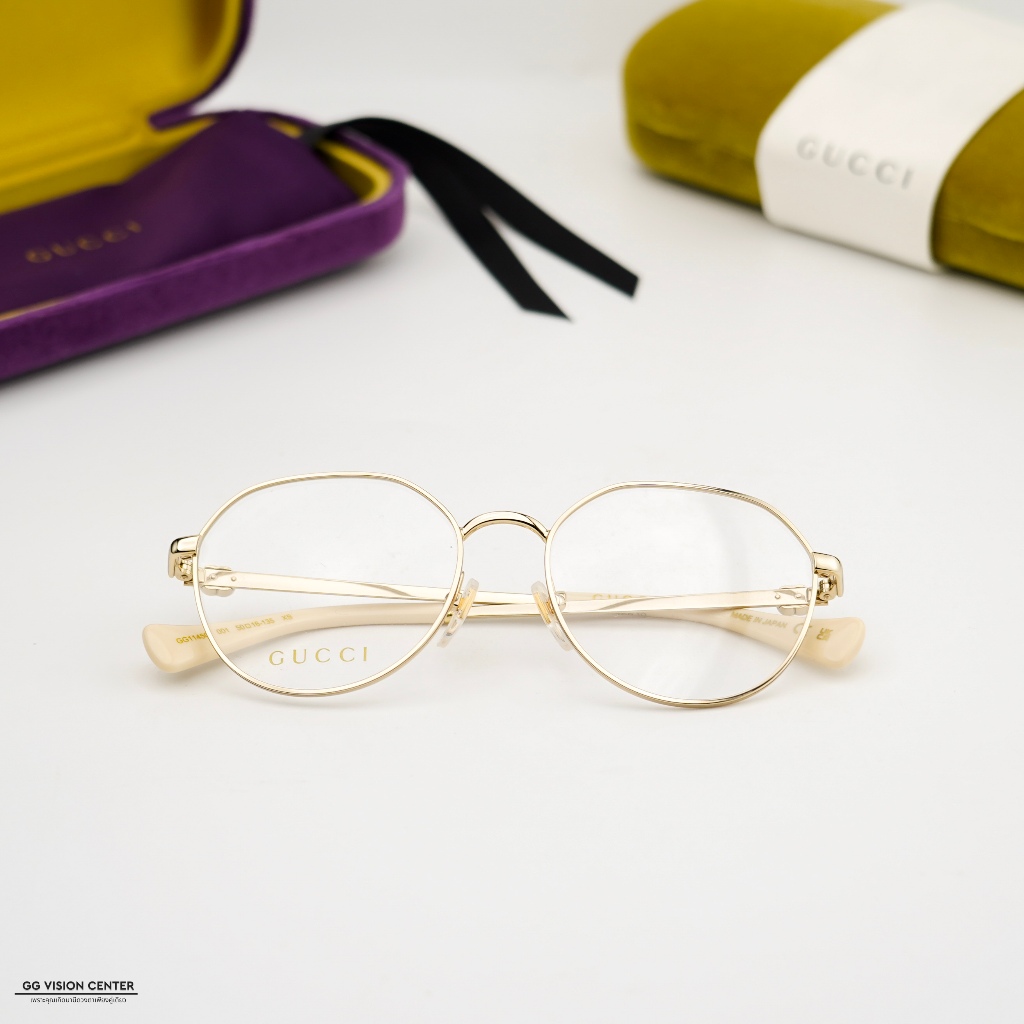Gucci Eyewear รุ่น GG1145O รหัส GG1145O  แว่นตากุชชี่ by GG VISION CENTER ออกใบกำกับภาษี