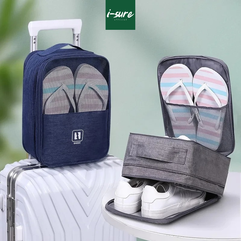 [พร้อมส่ง] ถุงรองเท้า กระเป๋า เดินทาง travel bag gym bag สามารถใส่รองเท้าได้หลายคู่พร้อมกันได้