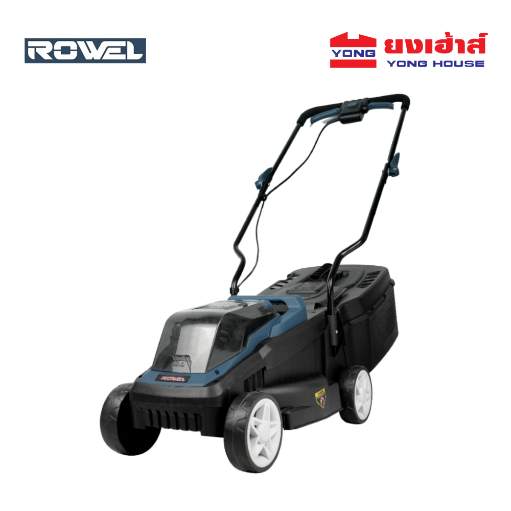 ROWEL รถเข็นตัดหญ้าไร้สาย รุ่น RW-GT-DLM2013 20V แบตเตอรี่ 5.0Ah รถเข็นตัดหญ้า รถตัดหญ้า