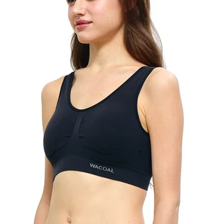 Wacoal Surprise Seamless Bra เสื้อชั้นใน ทอไร้ตะเข็บ แบบมีตะขอ รุ่น WH9C43 สีดำ (BL)