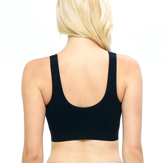 Wacoal Surprise Seamless Bra เสื้อชั้นใน ทอไร้ตะเข็บ แบบตะขอหน้า ถอดง่าย ใส่ง่าย รุ่น WH9C46 สีดำ (BL)