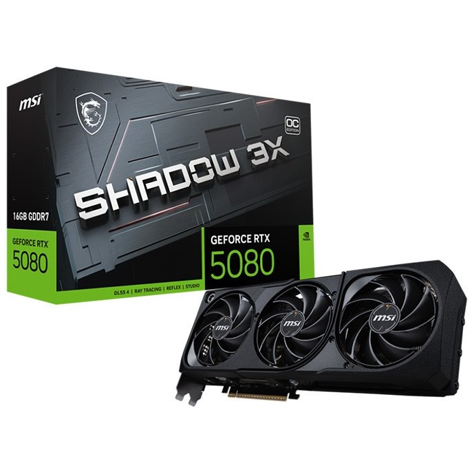 MSI RTX5080 SHADOW 3X OC 16GB GDDR7