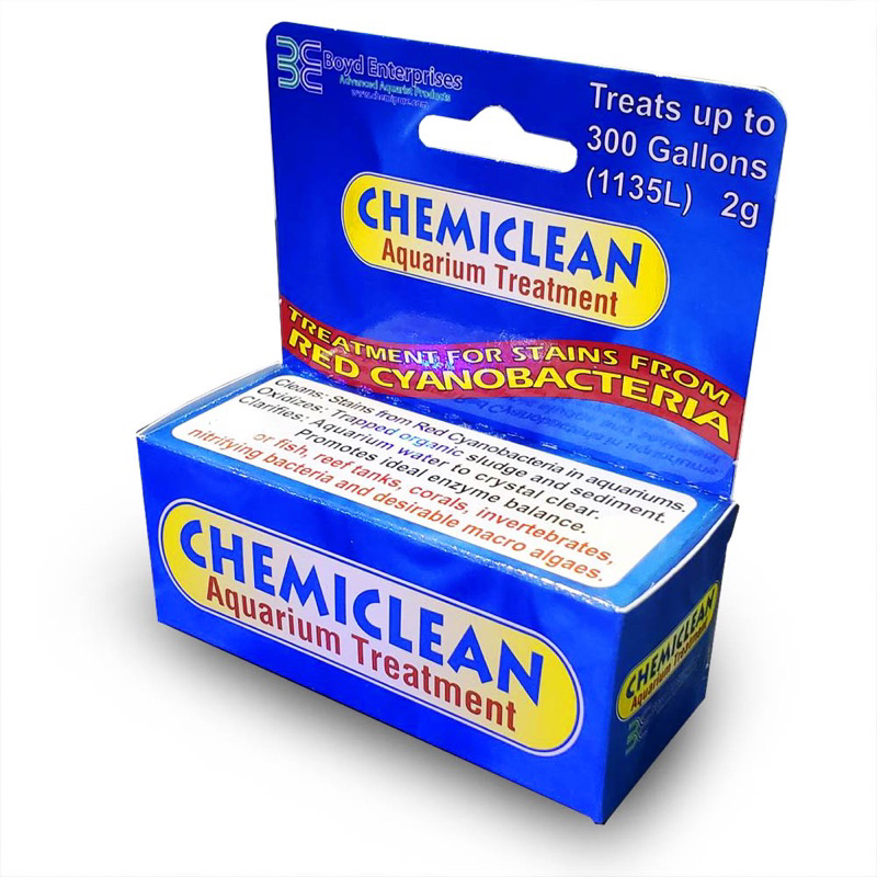 Chemiclean กำจัดไซยาโน ตะไคร่แดง