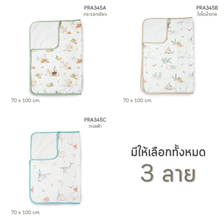 Papa แผ่นรองปัสสาวะ แผ่นรองกันเปื้อน รุ่น ST035/CEQ09-014/PRA345A-C/CEQTD001 ผ้ารองฉี่เด็ก