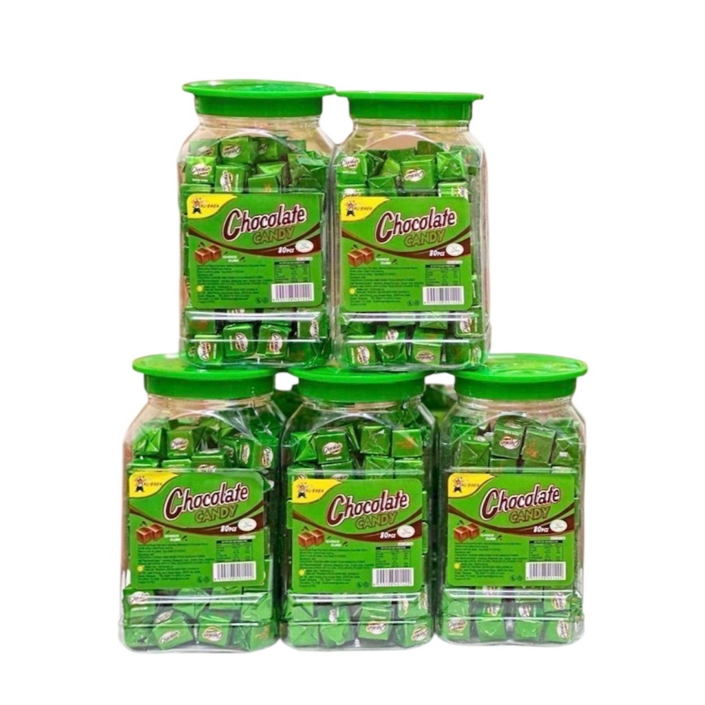 ช็อกโกแลต คิวบ์ Alibaba 1 ขวด มี 80 ชิ้น