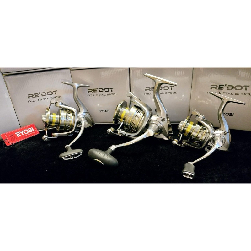 RYOBI RE'DOT แถมสายรัดคันเบ็ด รอกสปินนิ่ง RE DOT New 2025 รอก เรียวโอบิ