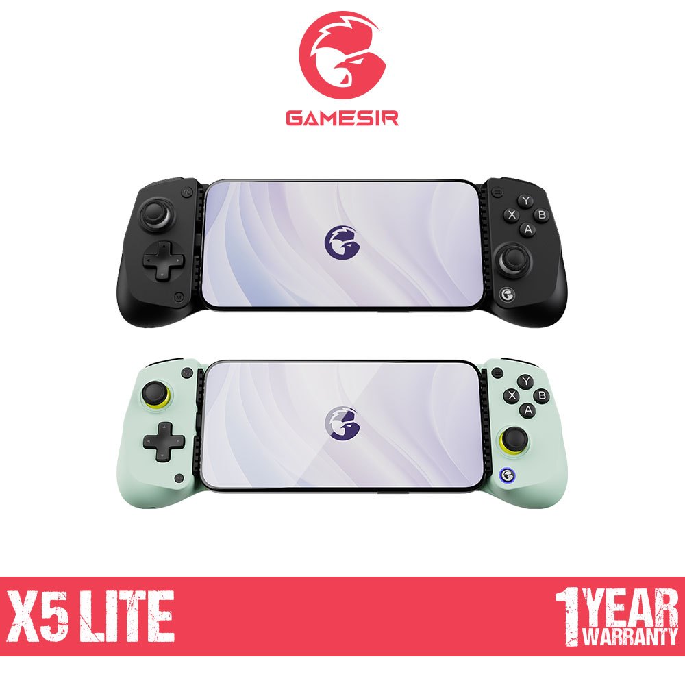 จอย X5 Lite Type-C Mobile Gaming Controller จอยเกมมือถือ เชื่อมต่อด้วย Type-C รองรับ 105 - 213 มม.